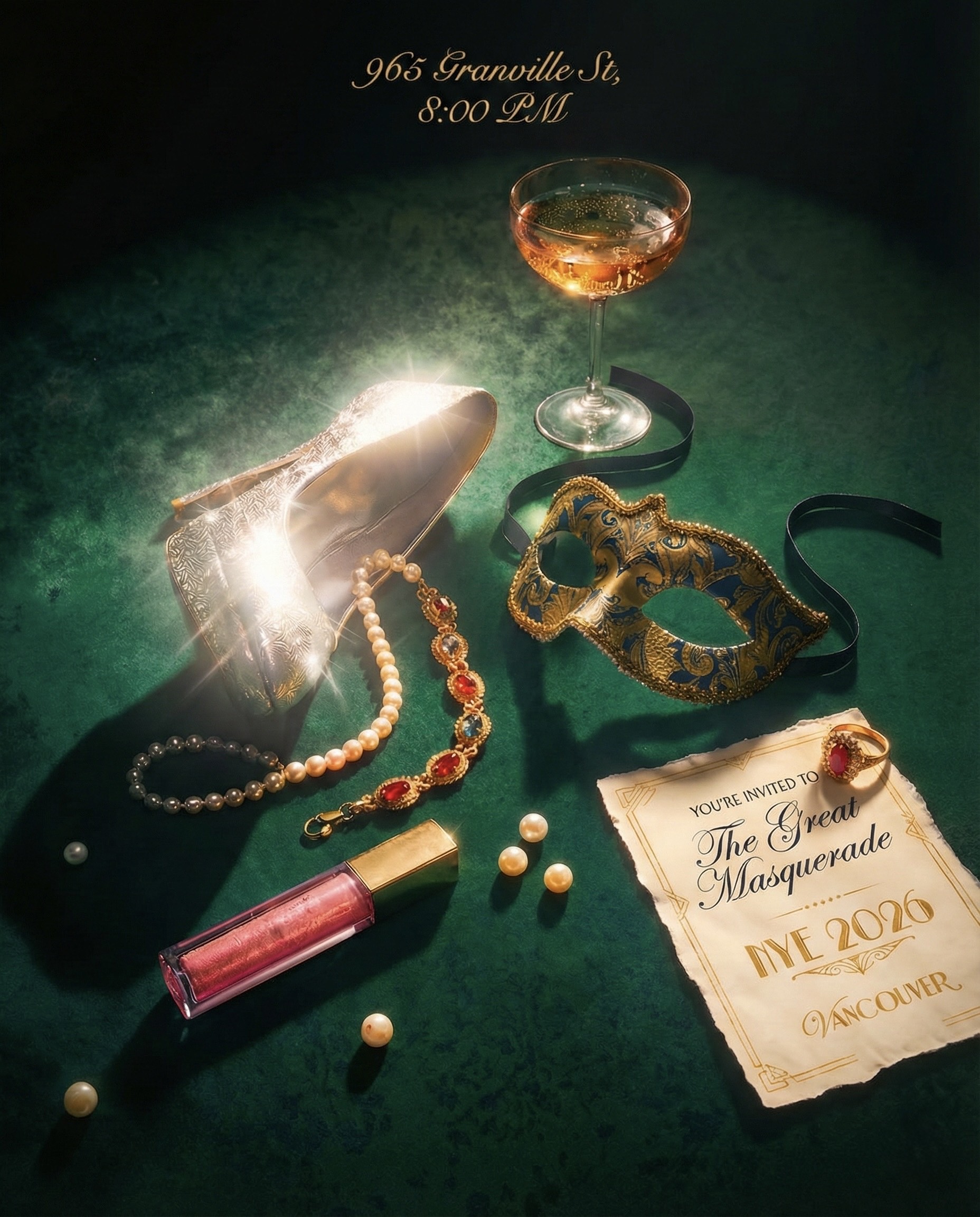 The Great Masquerade NYE at Good Co Granville By Plug Vancouver