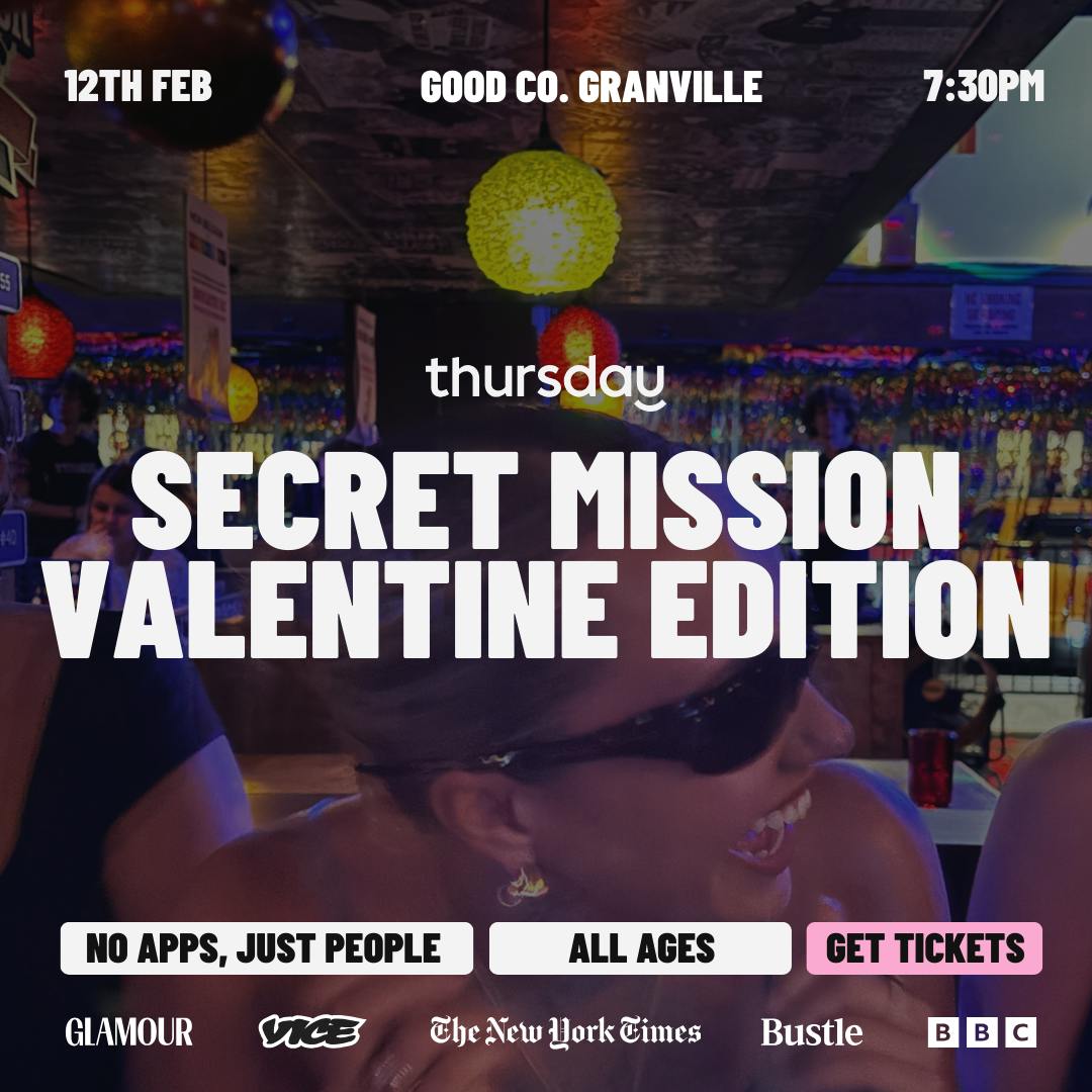 Thursday “Secret Mission” Valentine’s Edition