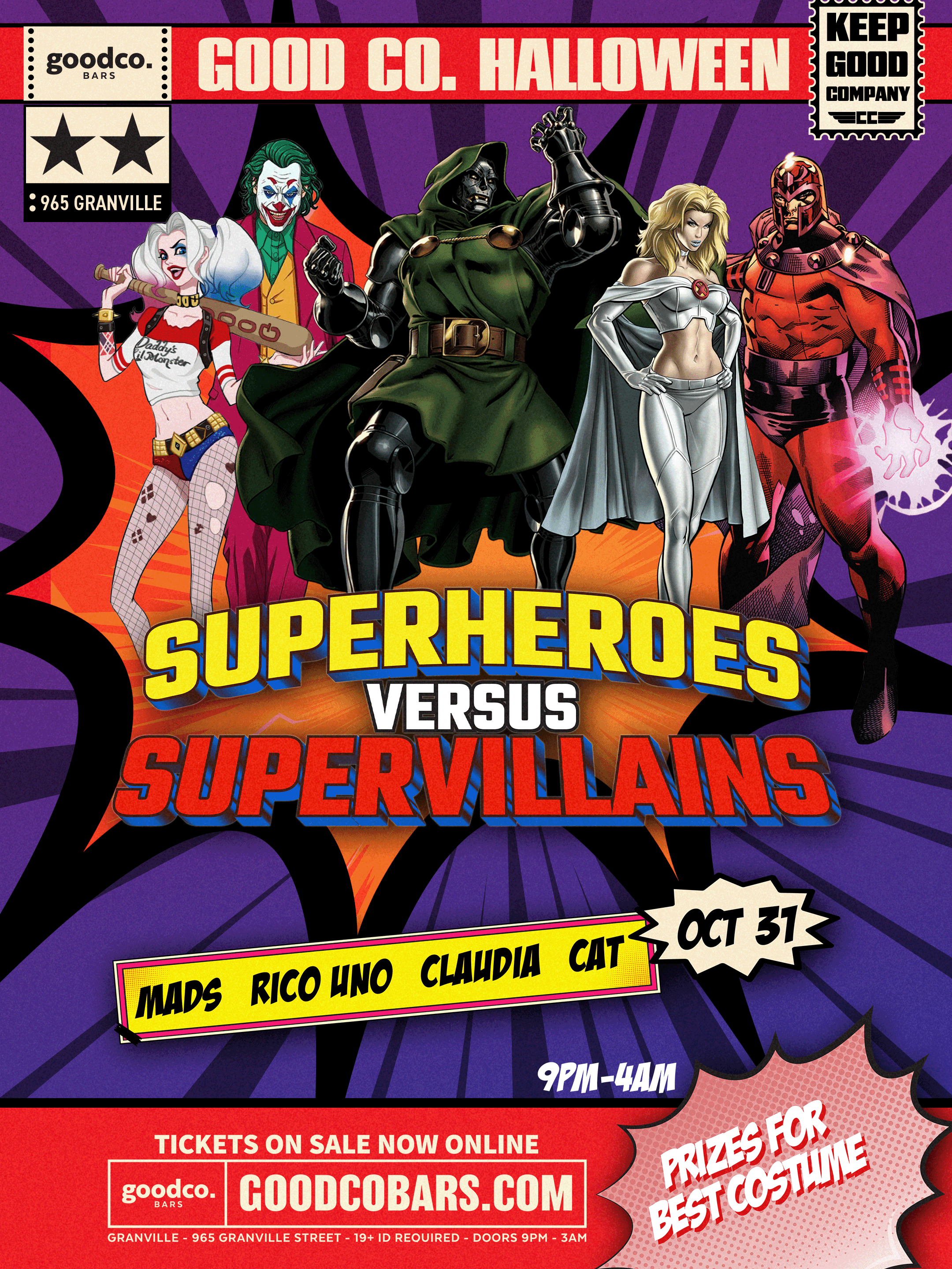 GOOD CO HALLOWEEN: SUPERVILLAINS
