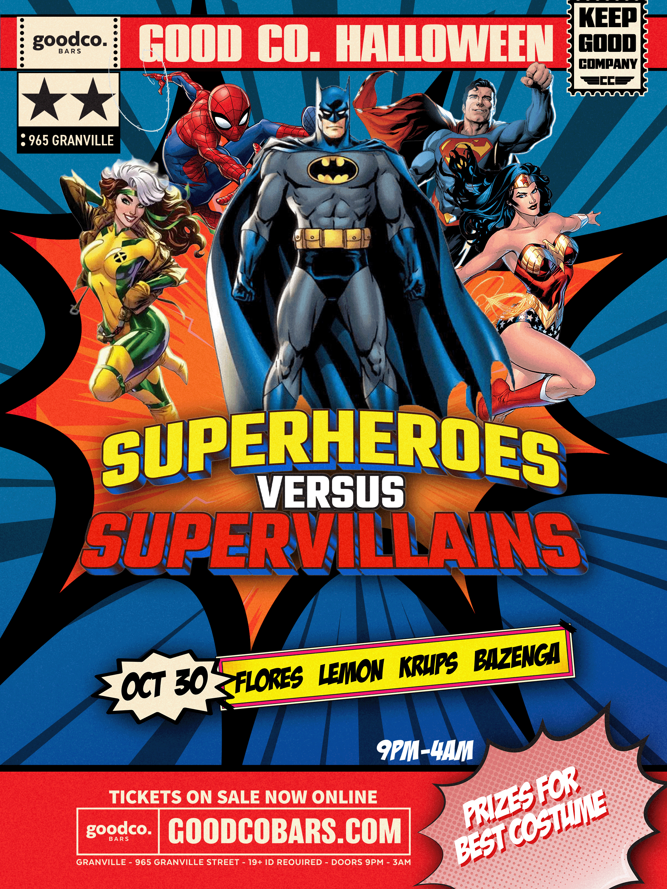 GOOD CO HALLOWEEN: SUPERHEROES