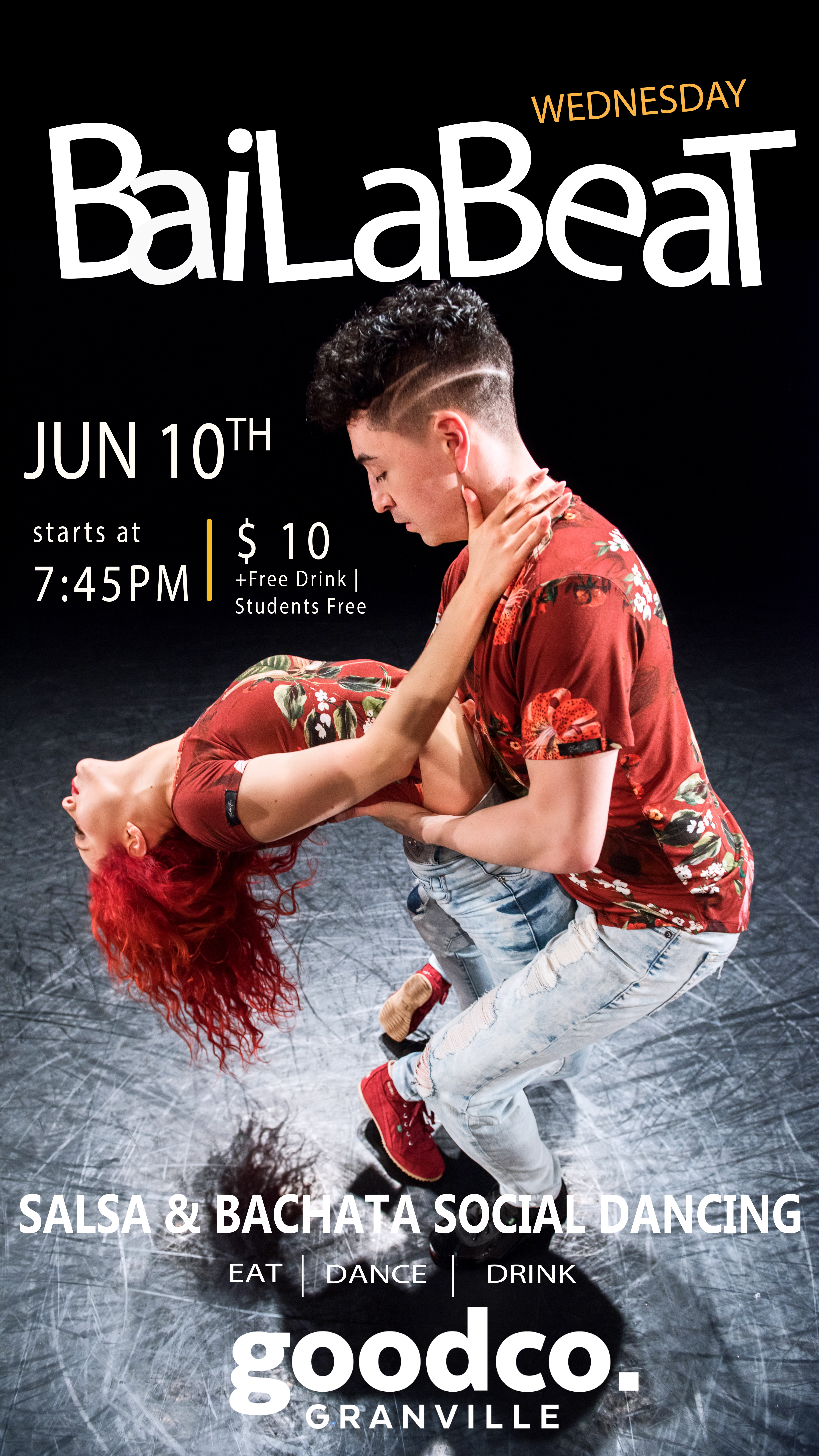 Baila Beat - Salsa & Bachata Monthly Dance Party