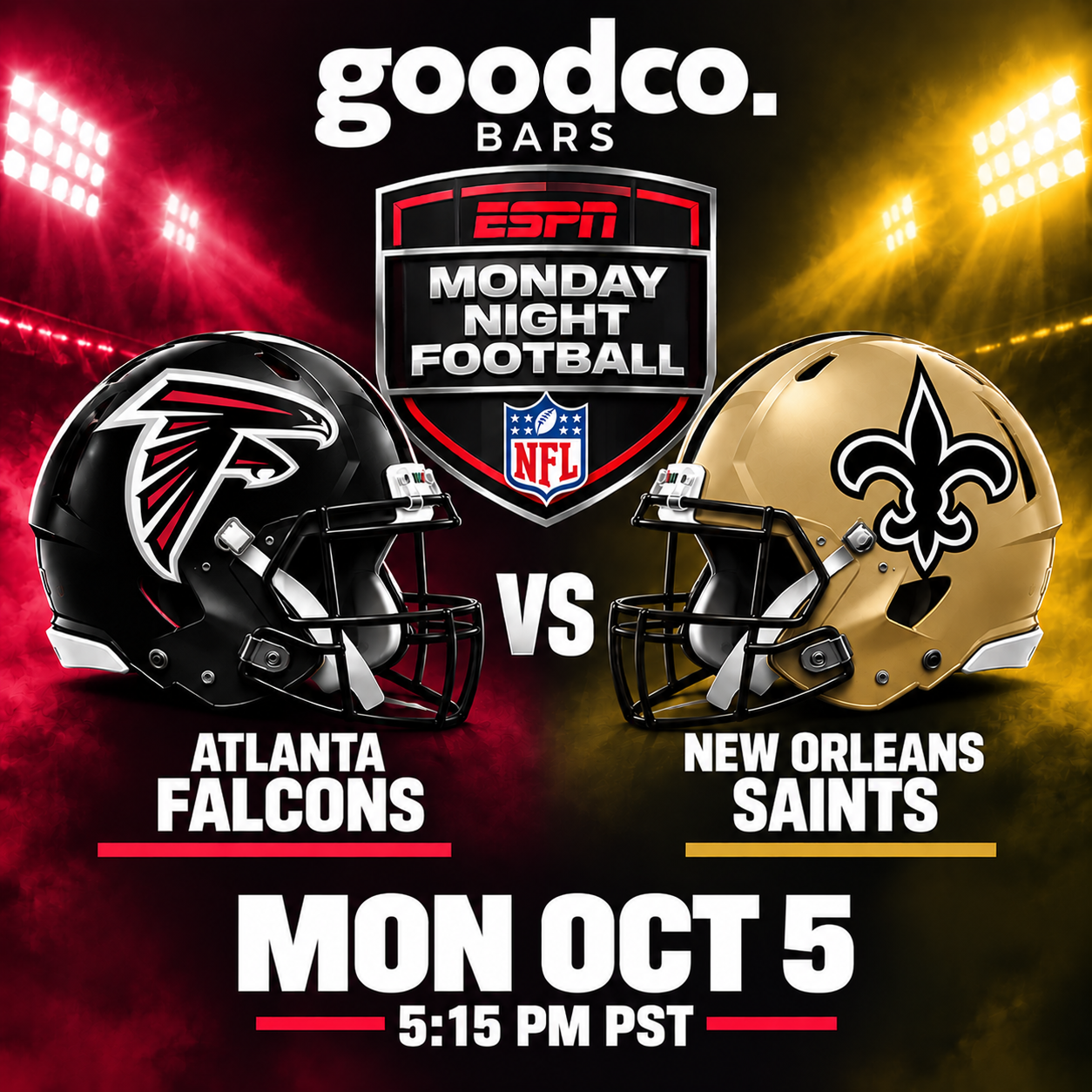 Monday Night Football - Falcons vs Saints