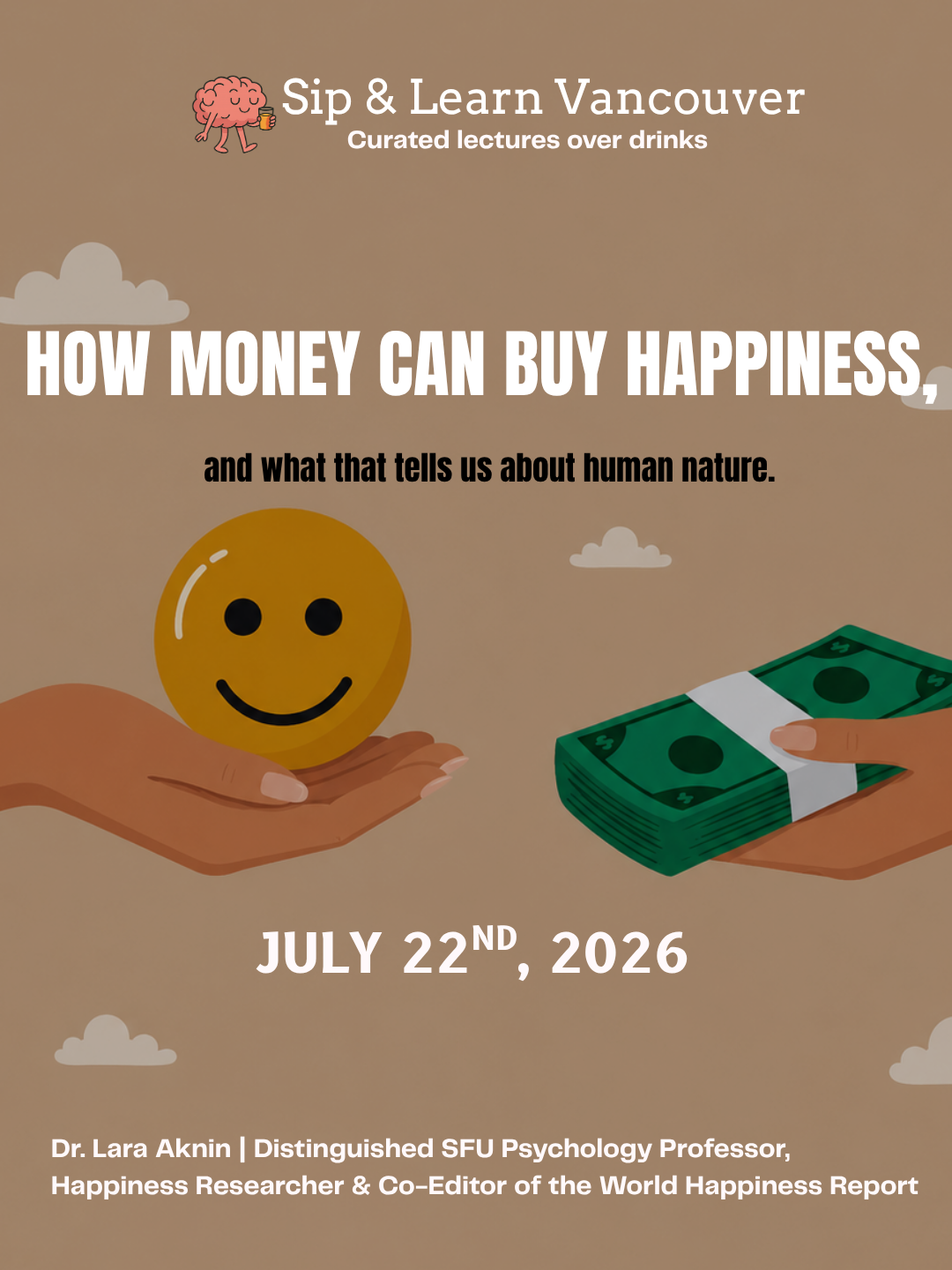 Sip & Learn - How Money Can Buy Happiness