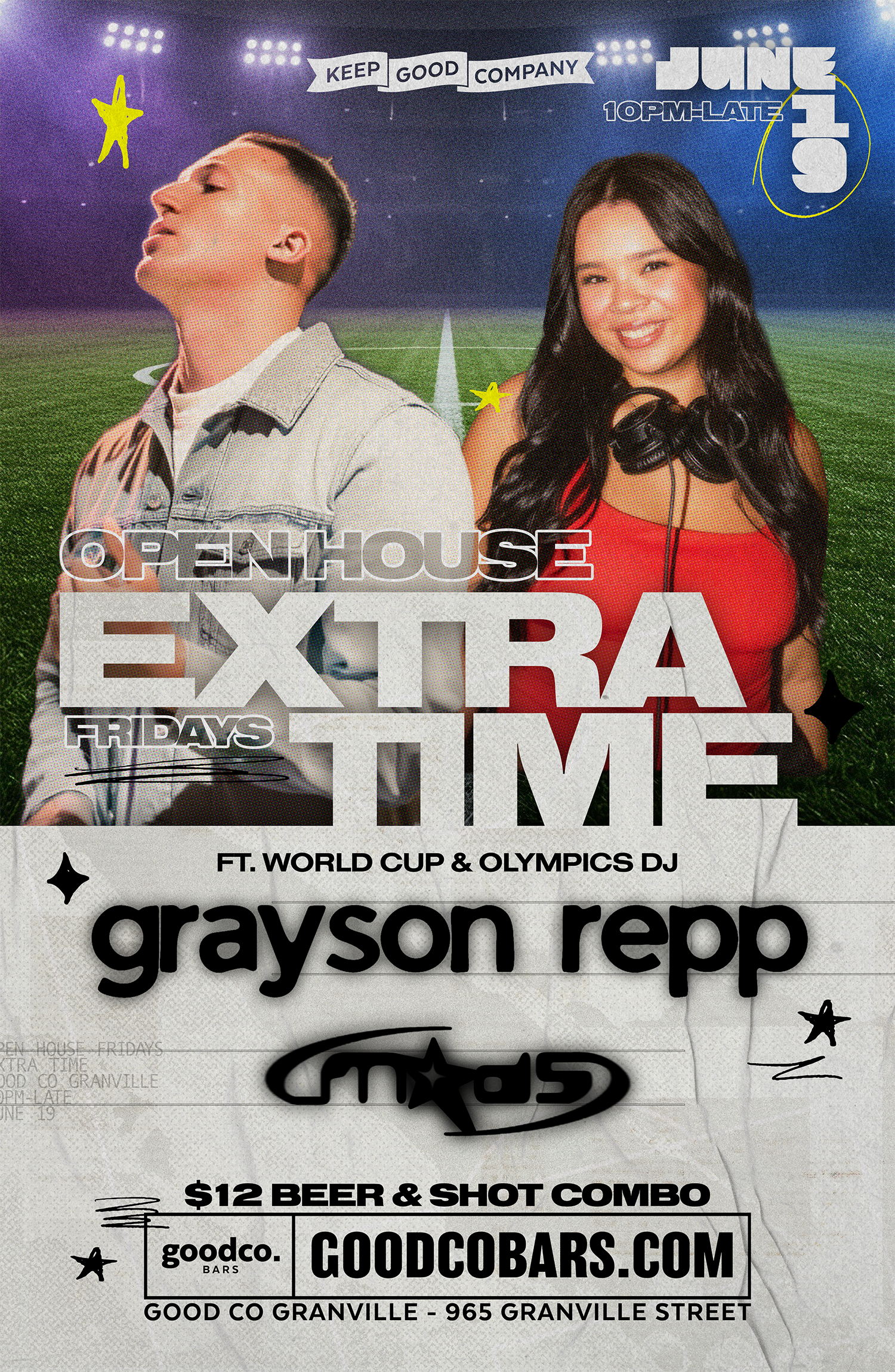 EXTRA TIME with Grayson Repp & MADS
