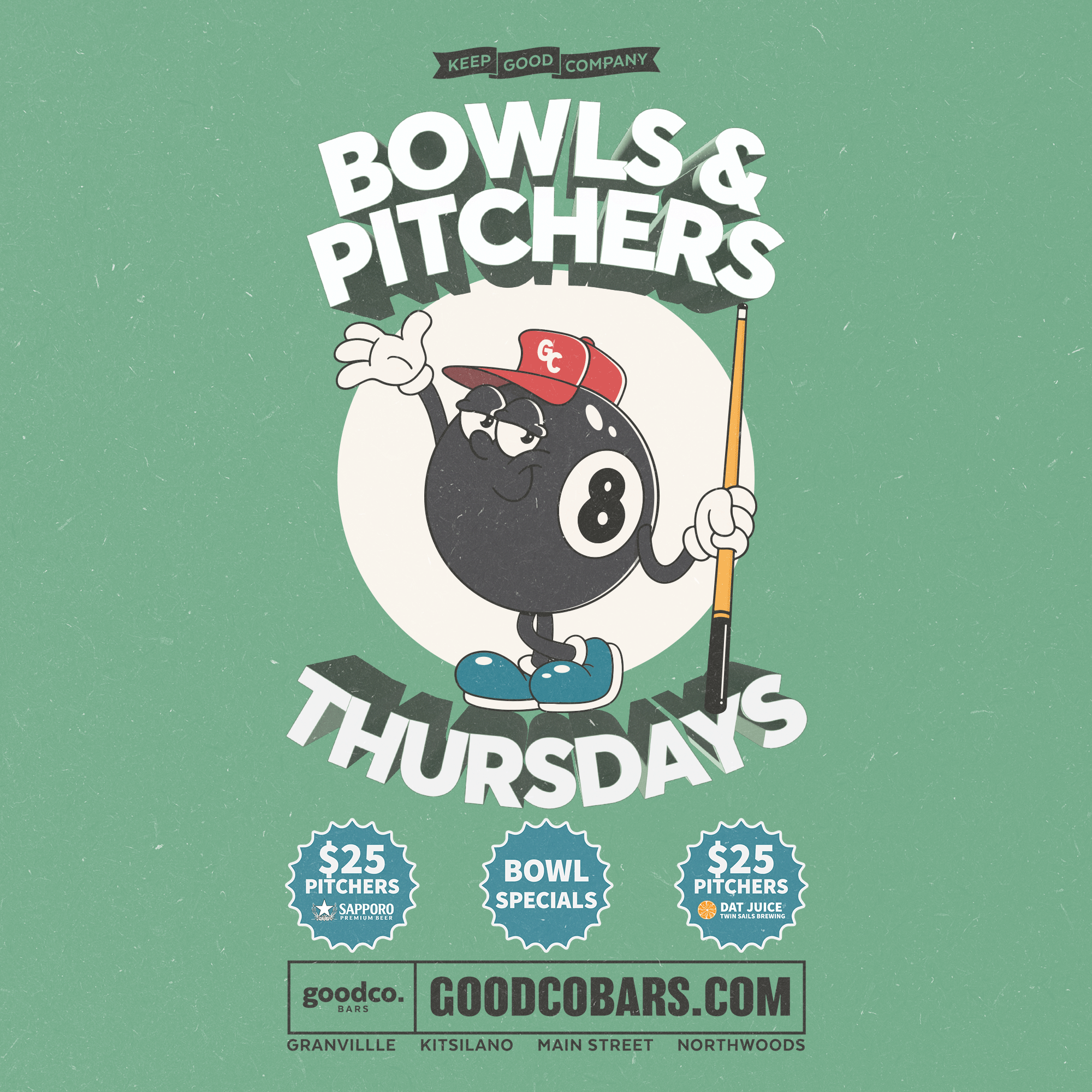 Bowls & Pitchers Thursdays