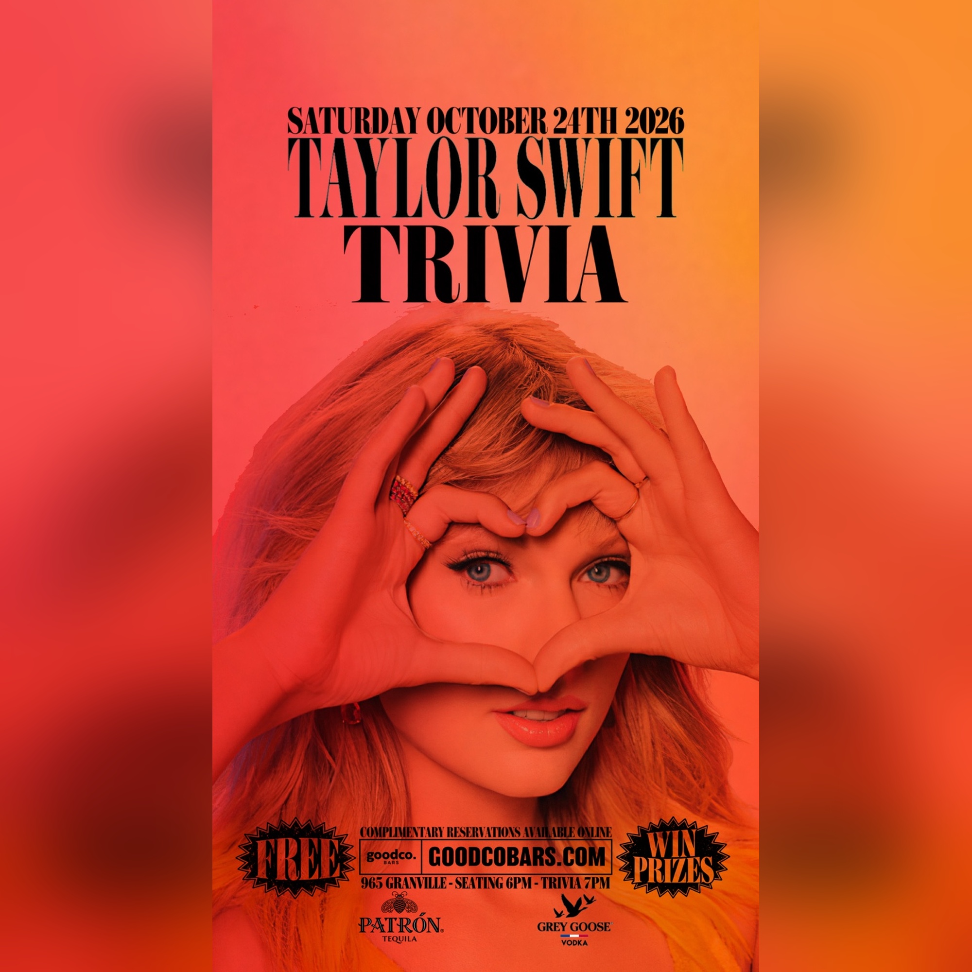 Taylor Swift Trivia with Nice Guys Trivia