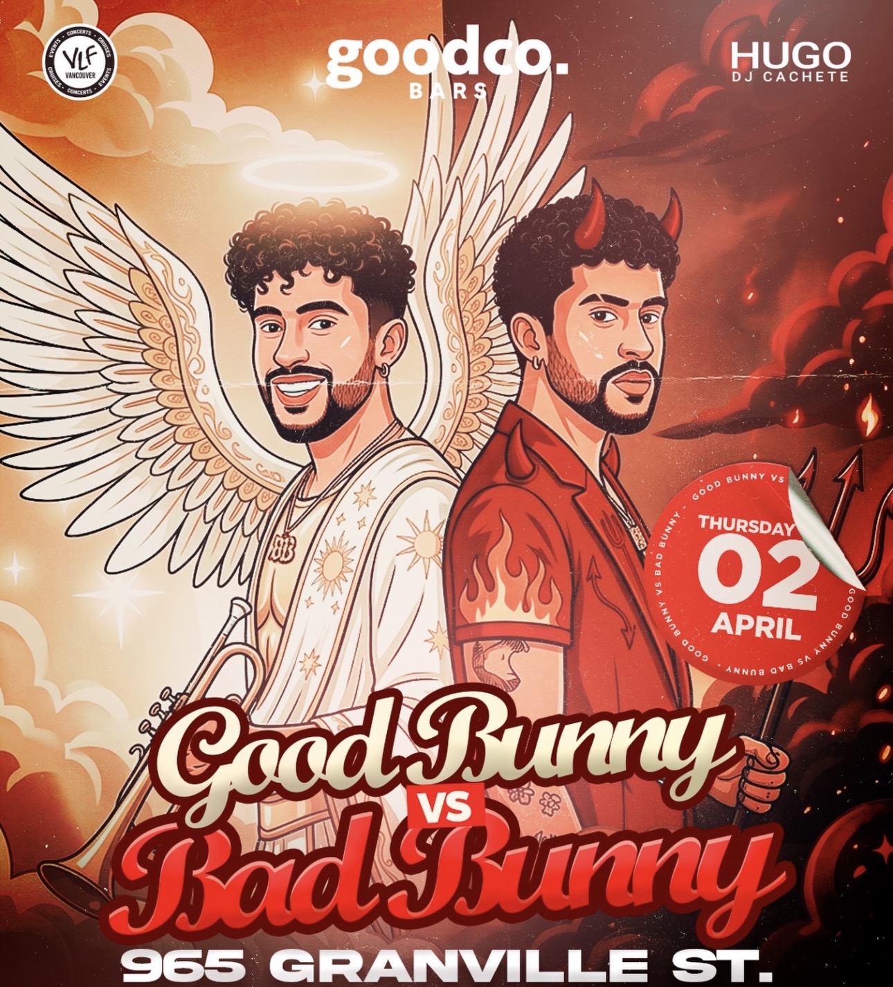 Fuego Saturdays - Good Bunny vs Bad Bunny Long Weekend Party
