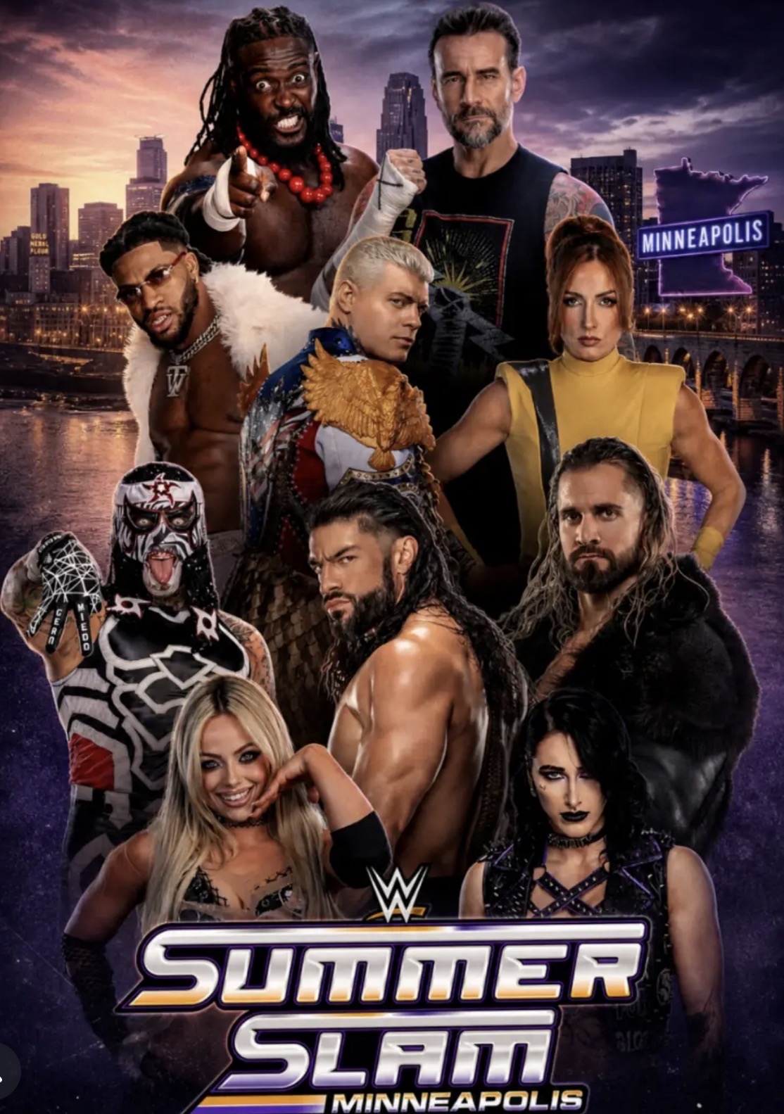WWE Summerslam Watch Party