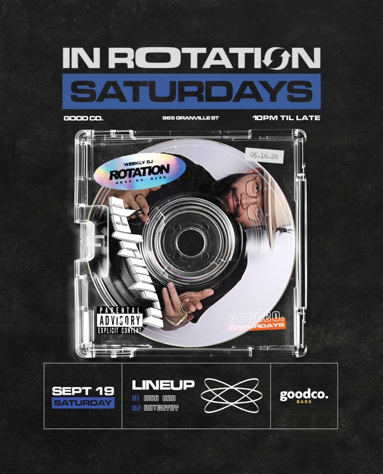 In Rotation Saturdays