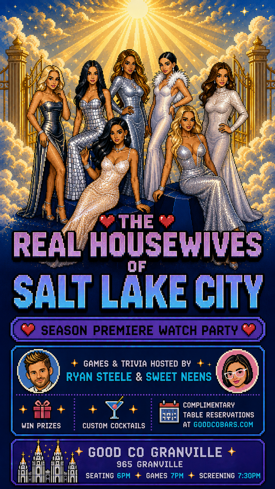 The Real Housewives Of Salt Lake City - Season Premiere Watch Party Hosted By Ryan Steele & Sweet Neens!