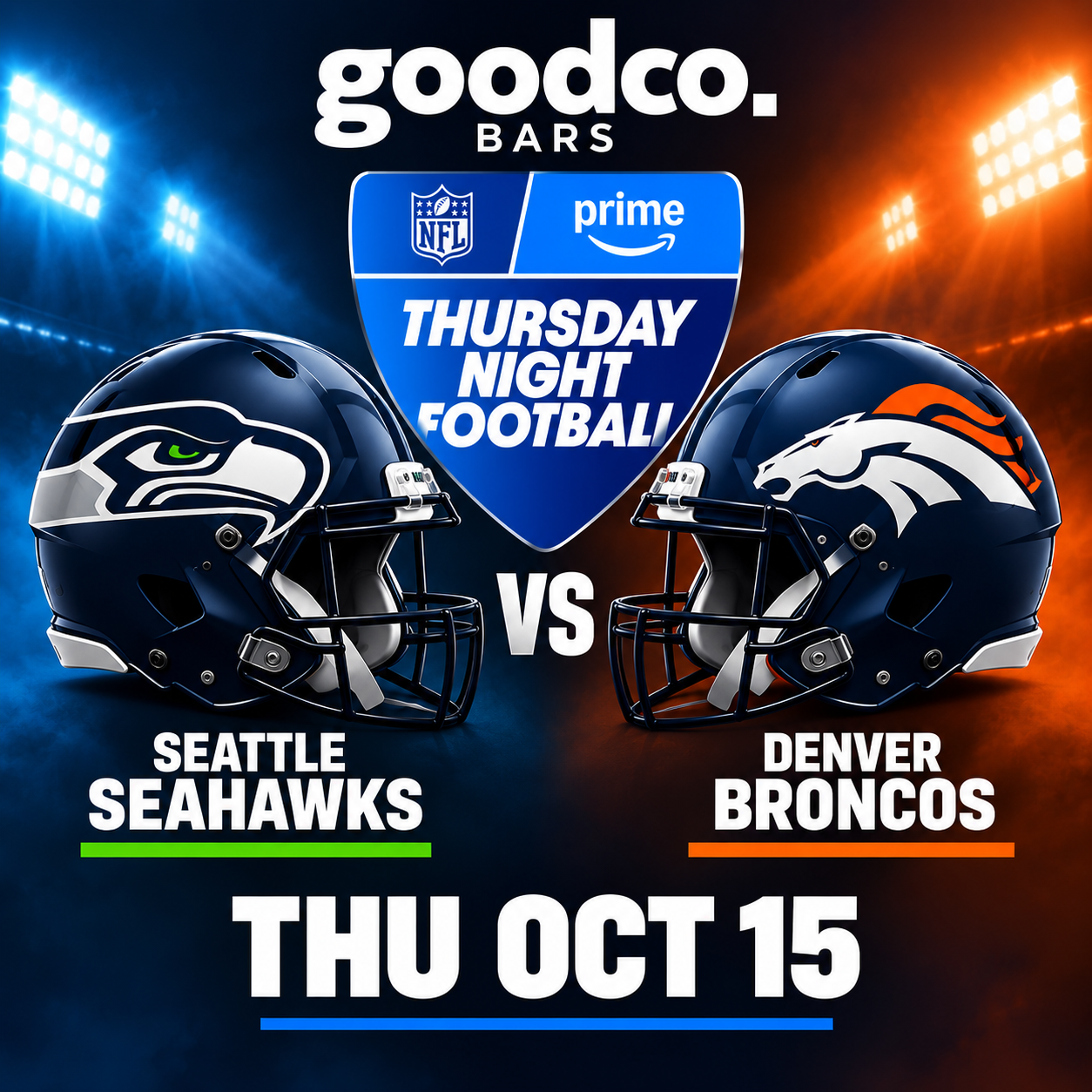 Thursday Night Football- Seahawks vs Broncos