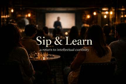 Sip & Learn: "Real Men Don’t Scratch Like That