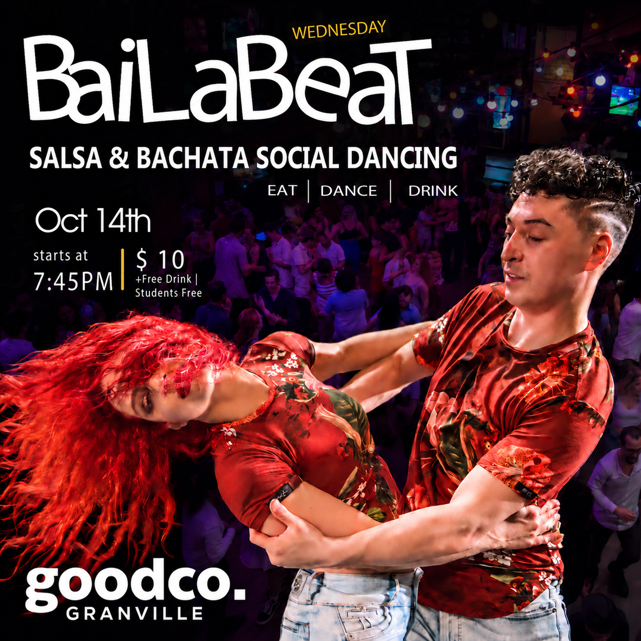 Baila Beat - Salsa & Bachata Dance Class & Party!